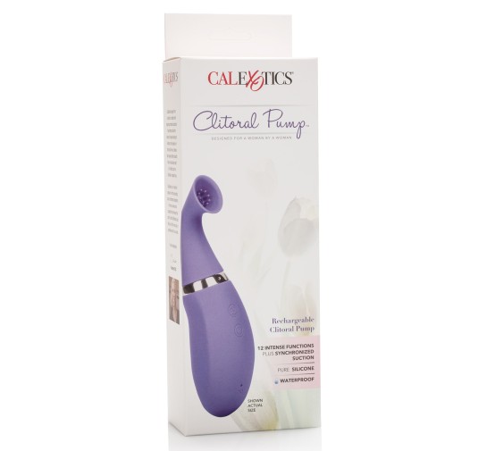 Stymulator-RECHARGEABLE CLITORAL PUMP PURPLE